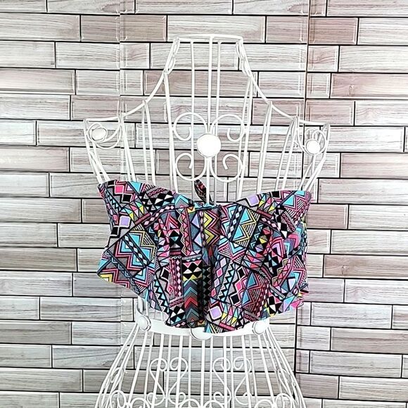 Hula Honey Bikini top separates Size L - Picture 1 of 7